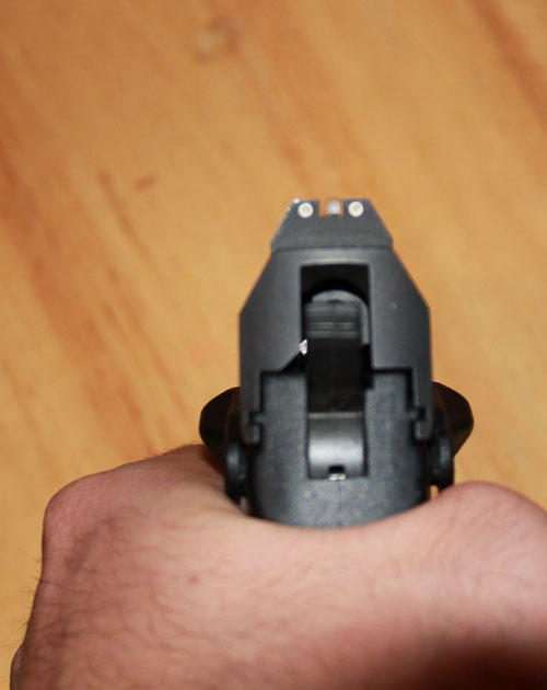 USP suppressor sights shooting low - Page 2